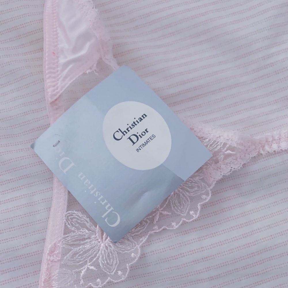 CHRISTIAN DIOR Satin & Lace Garter Belt💓 - Picture 5 of 5